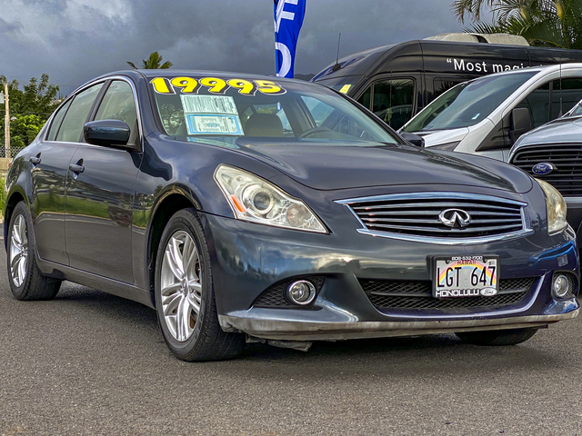 2012 INFINITI G37 Sedan